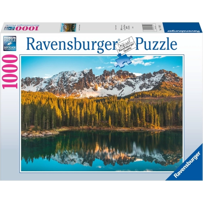 lago di carezza - puzzle 1000 pezzi