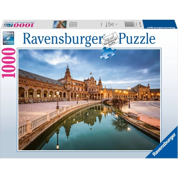 piazza di spagna, siviglia - puzzle 1000 pezzi