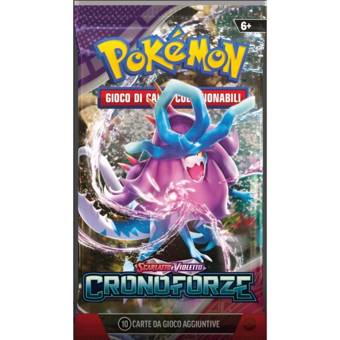 pokemon gcc - scarlatto e violetto cronoforze - bustina singola (ita)