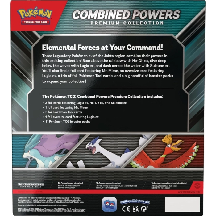 pokemon gcc - combined powers - premium collection - lugia-ex (eng)