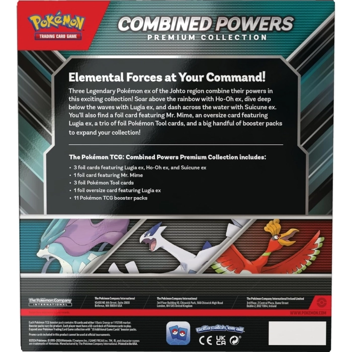 pokemon - combined powers - premium collection - lugia-ex (eng)