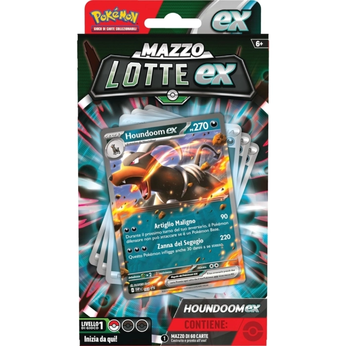 pokemon gcc - mazzi lotta ex - houndoom-ex (ita)