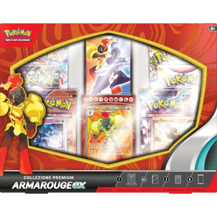 pokemon gcc - collezione premium armarouge-ex (ita)