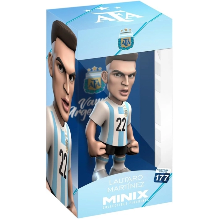 argentina - lautaro martinez - football stars 177 - minix collectible figurines: 2