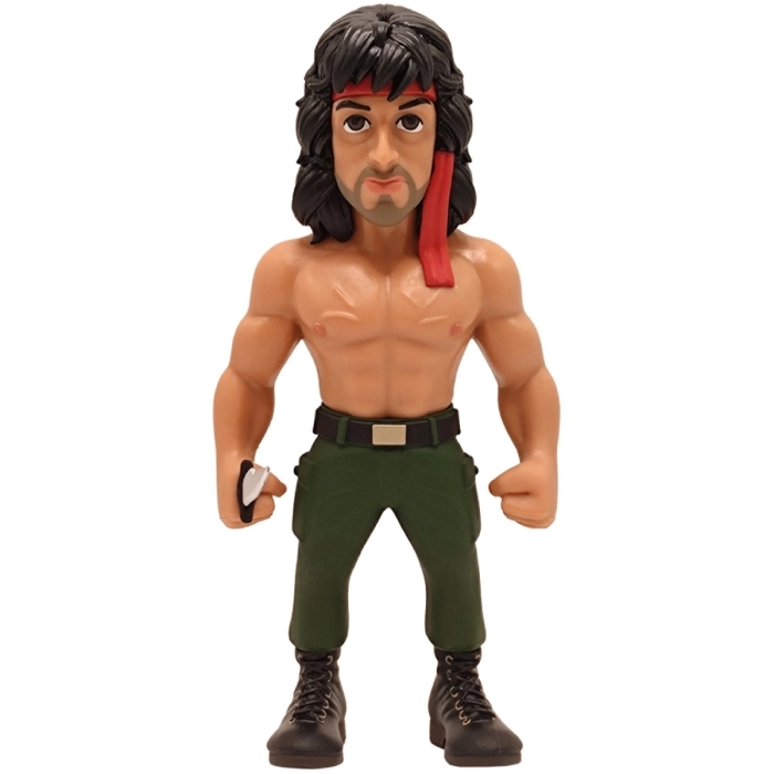 rambo - rambo con bandana - movies 109 - minix collectible figurines