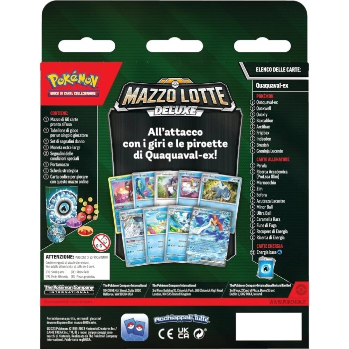 pokemon - deluxe battle deck - quaquaval-ex (ita): 3
