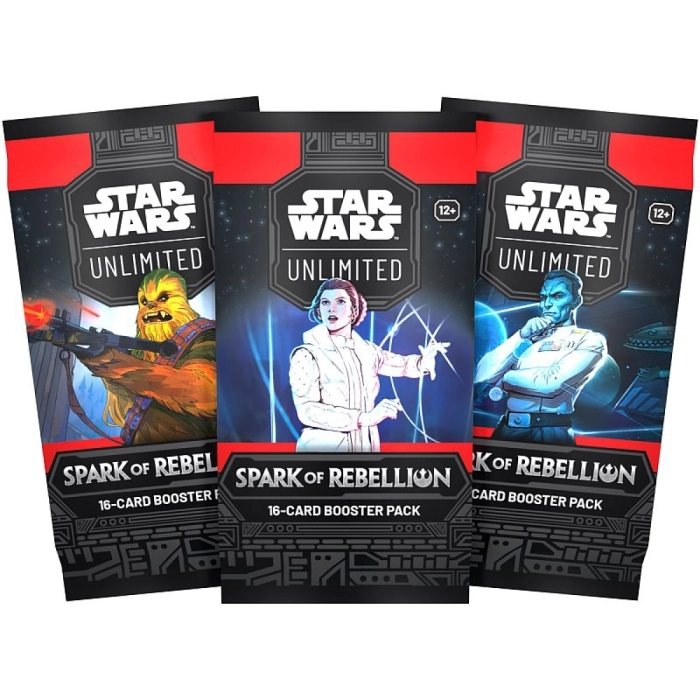 star wars unlimited - spark of rebellion - booster pack (eng): 2