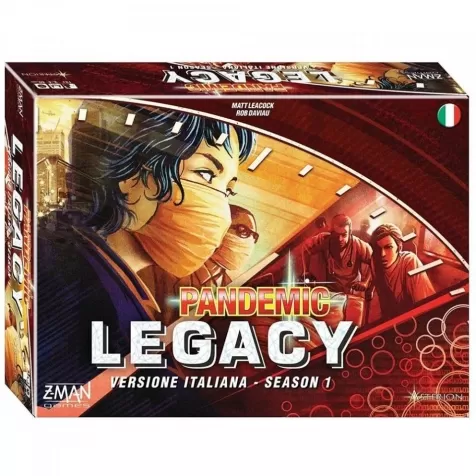 pandemic legacy season 1 - scatola rossa