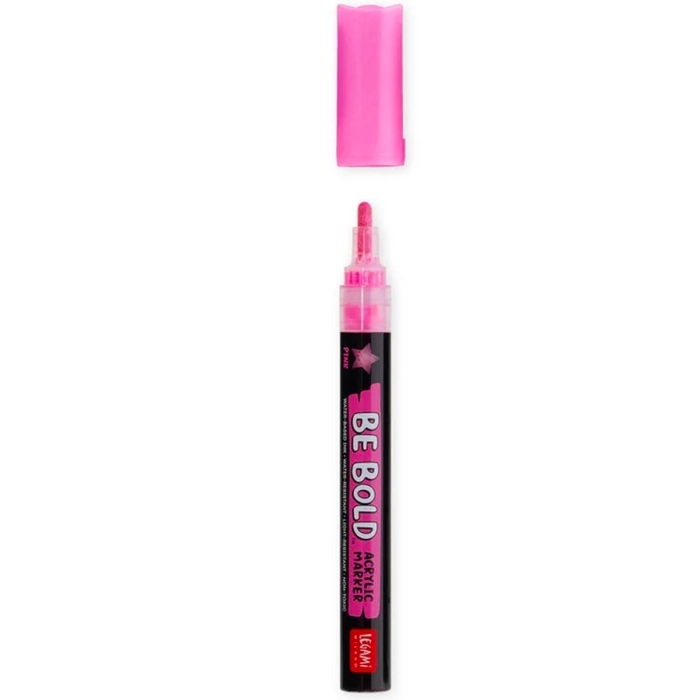 pennarello acrilico indelebile - be bold - rosa: 2