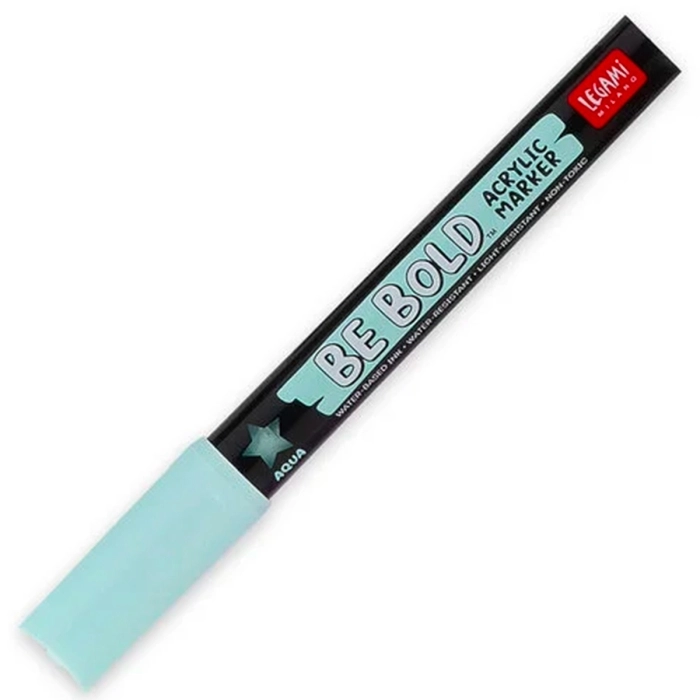 pennarello acrilico indelebile - be bold - aqua: 1