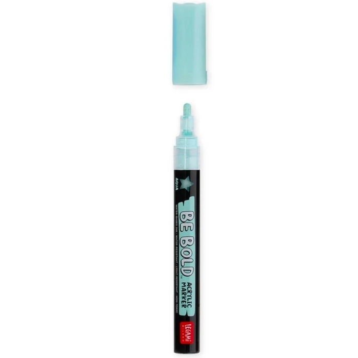 pennarello acrilico indelebile - be bold - aqua: 2