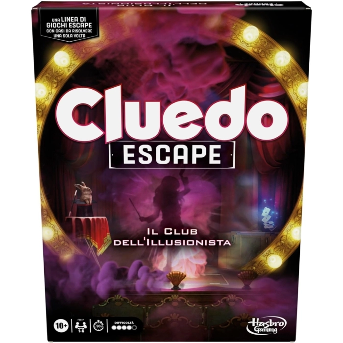 cluedo escape - club dell'illusionista