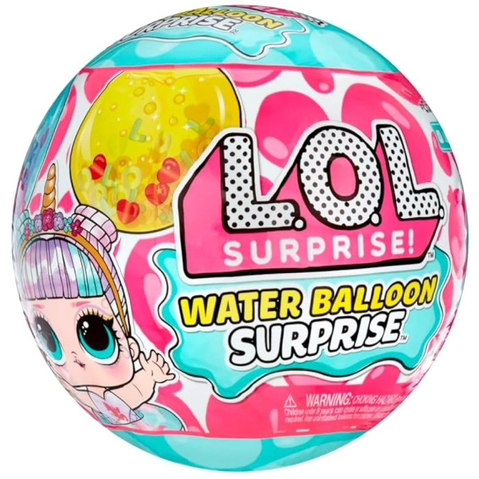 lol surprise - water balloon surprise tots