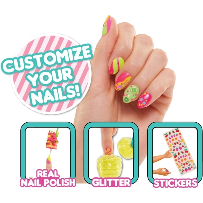 lol surprise omg - sweet nails - pinky pops fruit