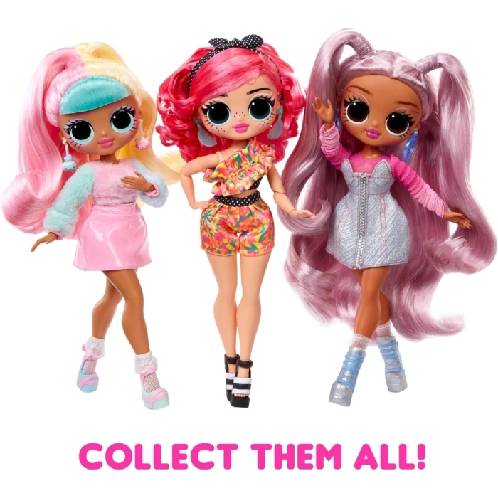 lol surprise omg - sweet nails - kitty k cafe