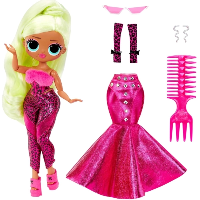 lol surprise omg - lady diva - fashion doll 25cm