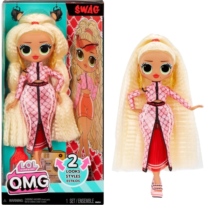 lol surprise omg - swag - fashion doll 25cm: 2