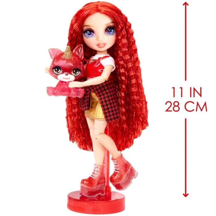 rainbow high - ruby anderson - classic fashion doll 28cm: 3