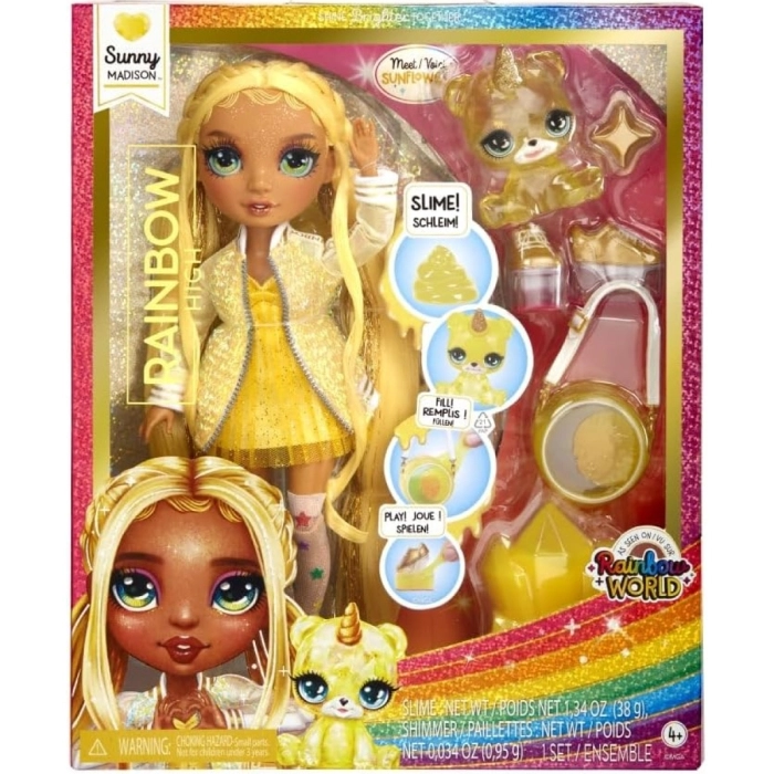 rainbow high - sunny madison - classic fashion doll 28cm: 1