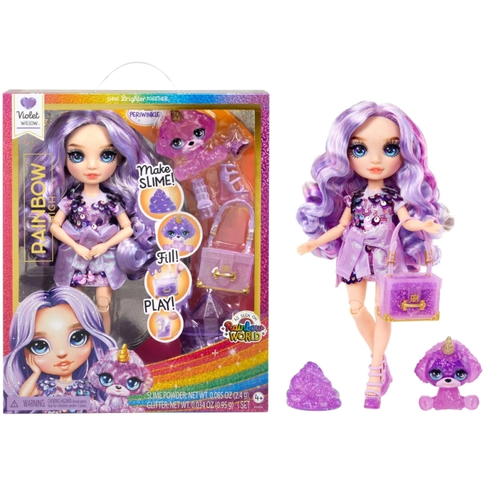 rainbow high - violet willow - classic fashion doll 28cm: 2