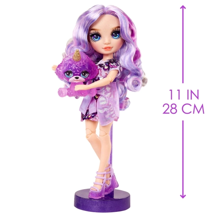rainbow high - violet willow - classic fashion doll 28cm: 3