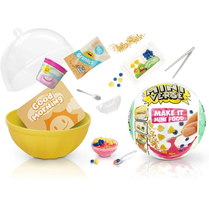 mga's miniverse - make it mini food - cafe - food serie 3