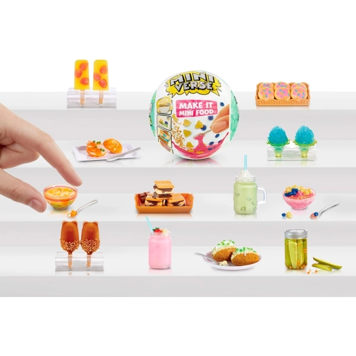 mga's miniverse - make it mini food - cafe - food serie 3
