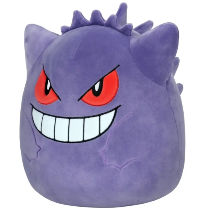 squishmallows - pokemon gengar - peluche 25cm