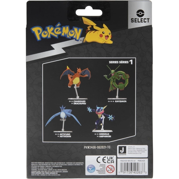 pokemon - select - super-articulated figure 15cm - articuno