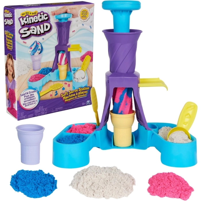 kinetic sand - playset gelateria colorata