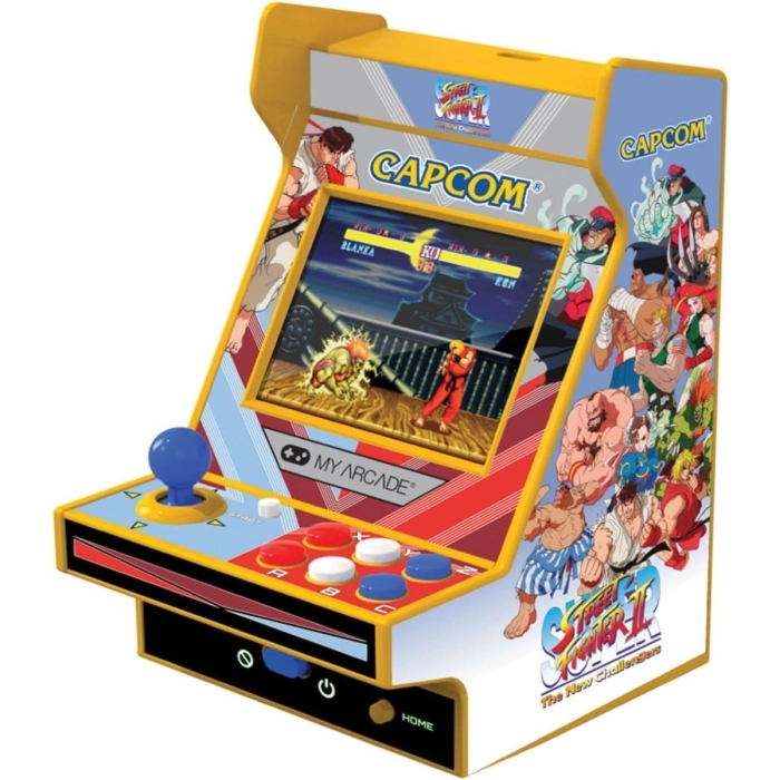 nano player pro - street fighter ii (2 giochi in 1) 12cm