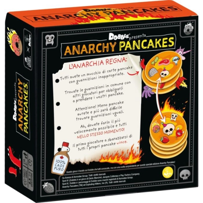 dobble anarchy pancakes