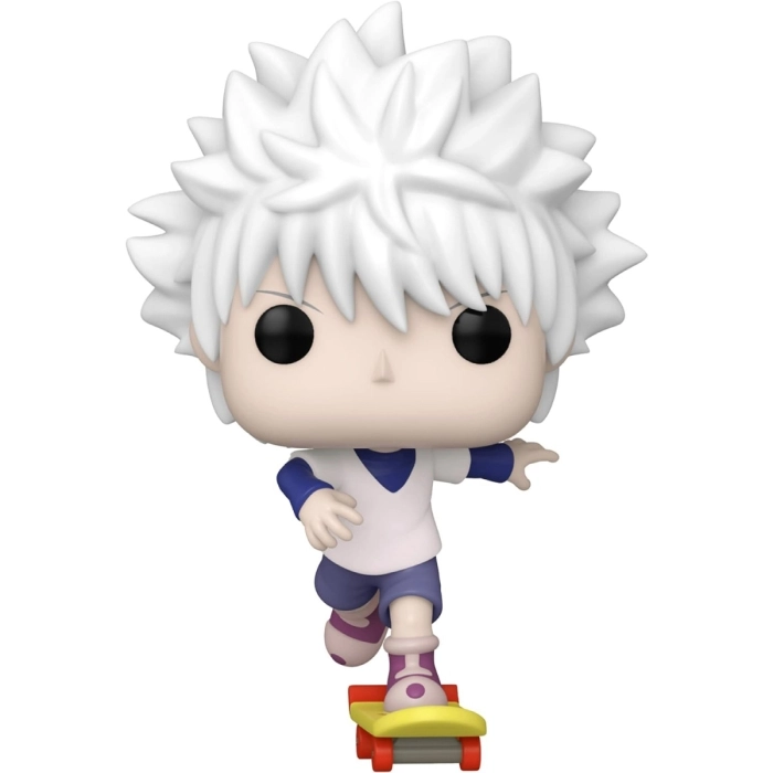 hunter x hunter - killua with skateboard 9cm - funko pop 1317