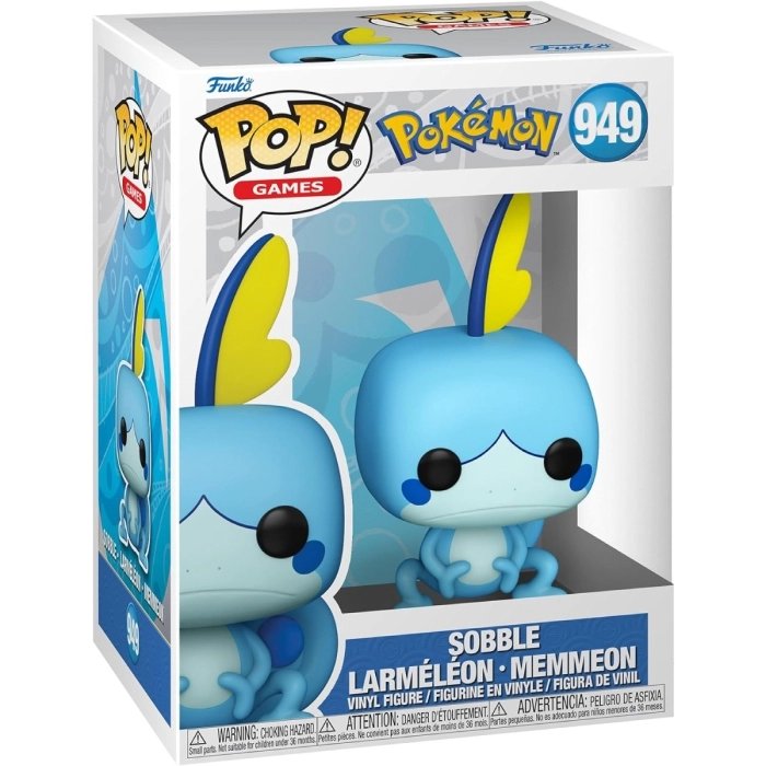 pokemon - sobble 9cm - funko pop 949