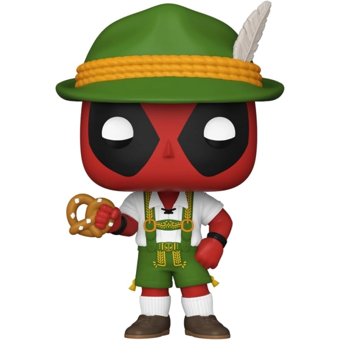 deadpool - deadpool lederhosen 9cm - funko pop 1341