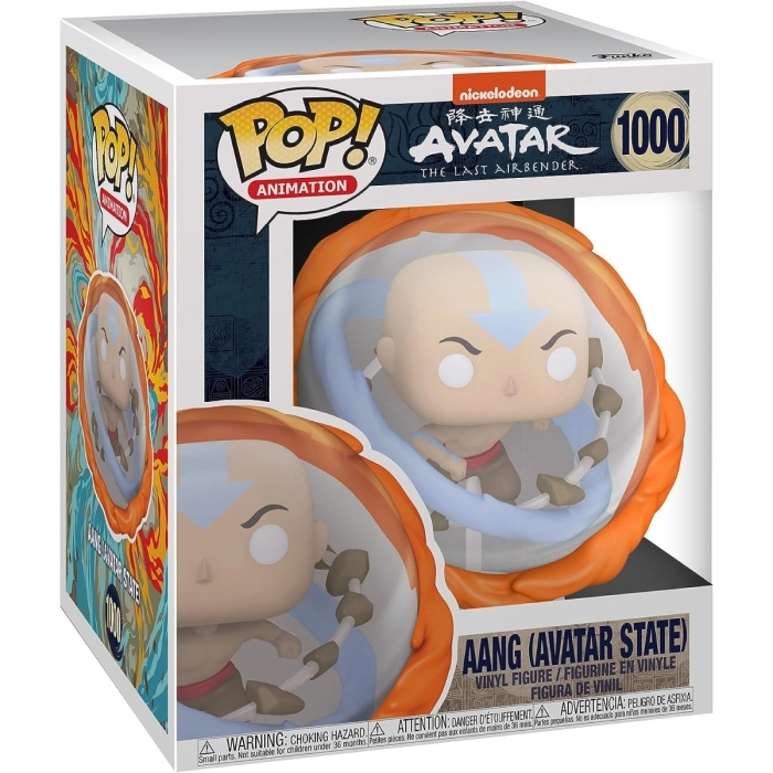 avatar: the last airbender - aang (avatar state) - funko pop 1000