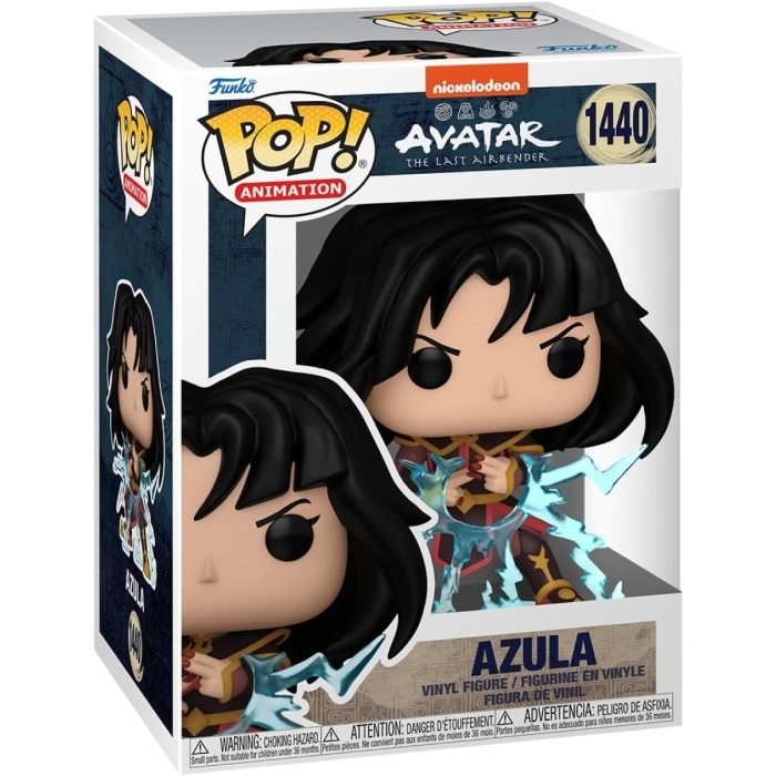 avatar: the last airbender -azula lightning 9cm - funko pop 1440