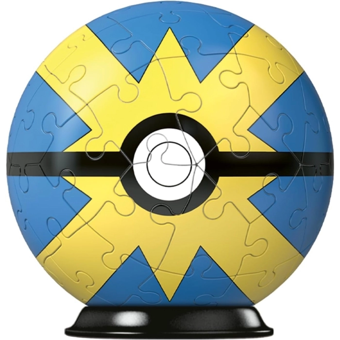 pokemon - quickball - puzzle 3d