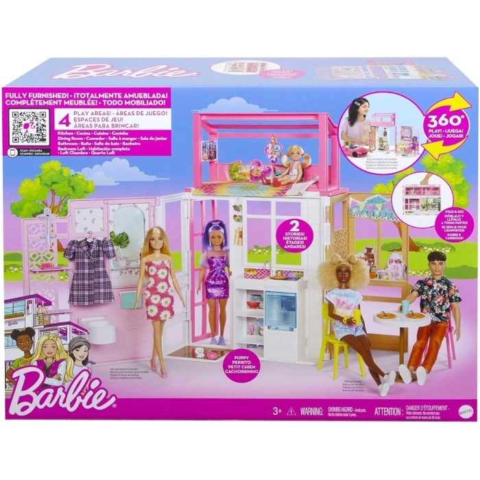 barbie loft 2022 - playset
