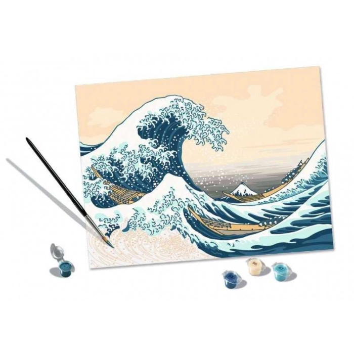 creart - hokusai: la grande onda di kanagawa