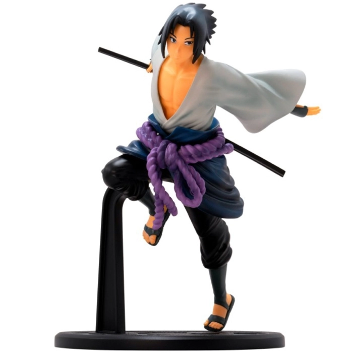 naruto shippuden - sasuke - statua 14cm: 1