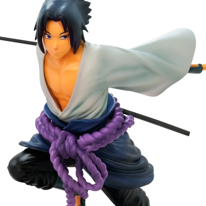 naruto shippuden - sasuke - statua 14cm: 4