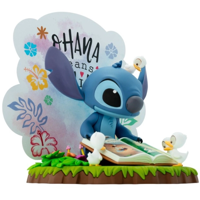 disney: stitch - stitch ohana - statua 10cm: 2