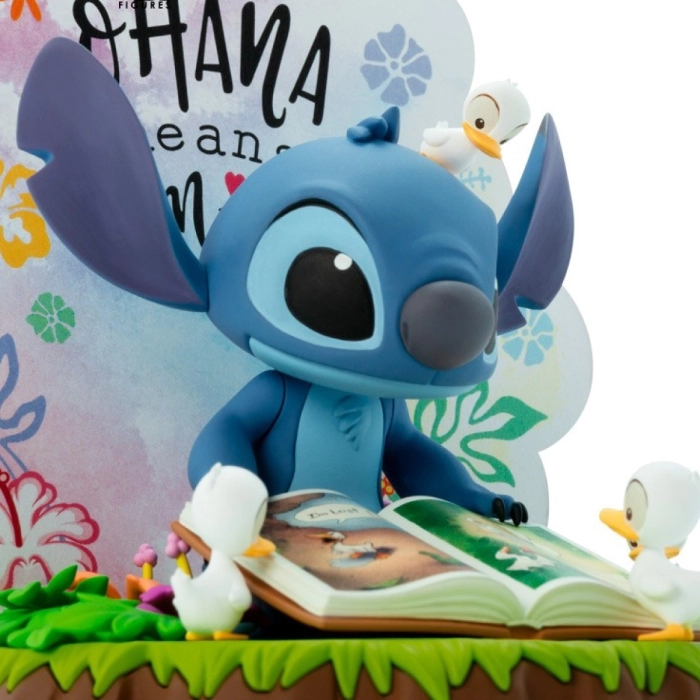 disney: stitch - stitch ohana - statua 10cm