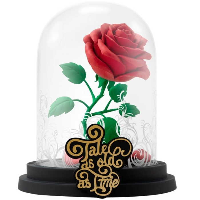 disney: la bella e la bestia - la rosa incantata - statua 12cm: 1