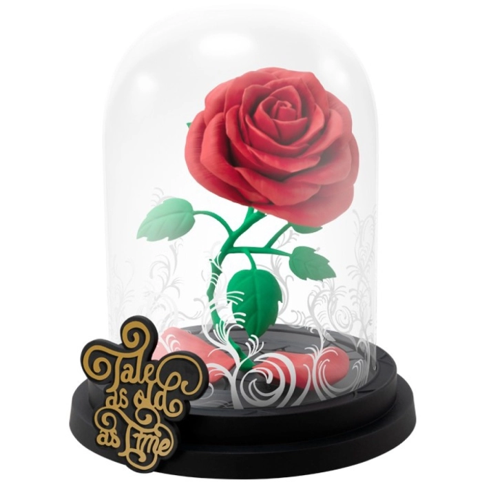 disney: la bella e la bestia - la rosa incantata - statua 12cm: 4