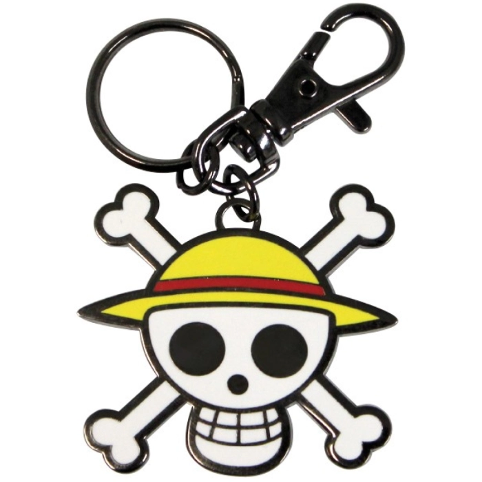 one piece - keychain - skull luffy