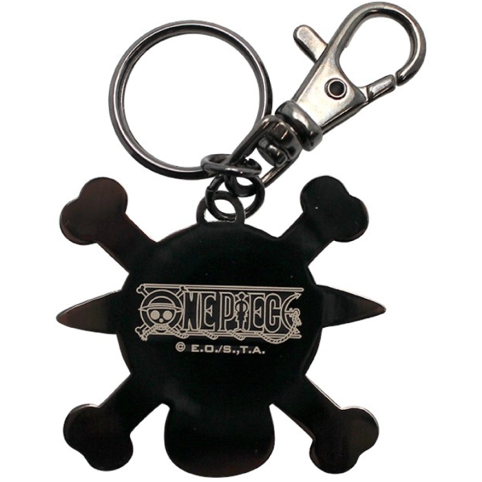 one piece - keychain - skull luffy