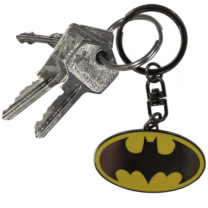 dc comics - keychain - batman logo