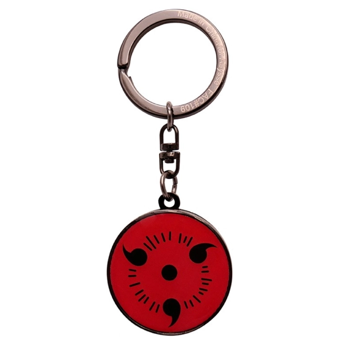 naruto shippuden - moving keychain - sharingan